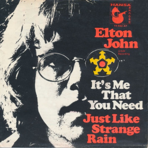 Vinyl / Elton John - It's Me That You Need / Just Like Strange Rain