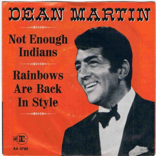 Vinyl / Dean Martin - Not Enough Indians / Rainbows Are Back In Style