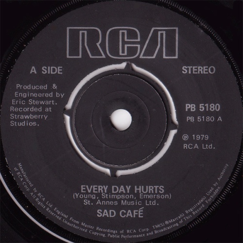 Vinyl / Sad Café - Every Day Hurts