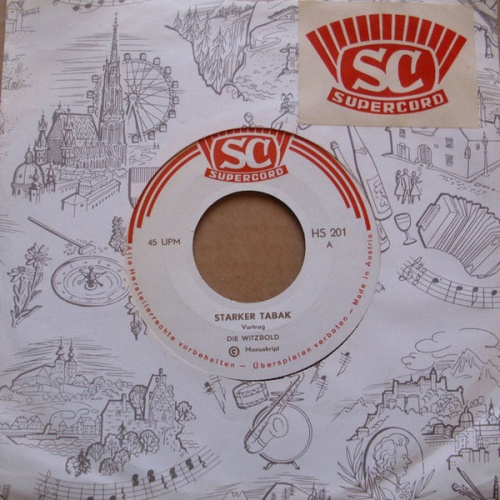 Vinyl / Die Witzbold, L. Deodora, E. Braun - Starker Tabak