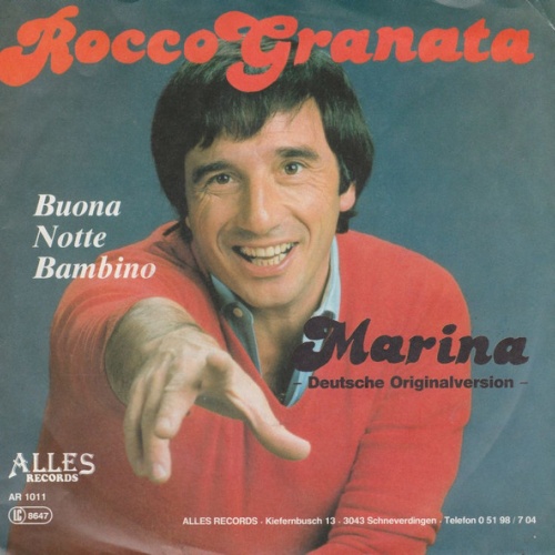Vinyl / Rocco Granata - Marina / Buona Notte Bambino