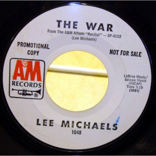 Vinyl / Lee Michaels - The War / Goodbye, Goodbye