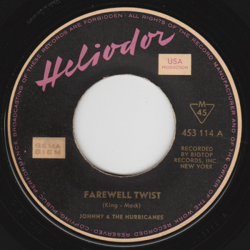 Vinyl / Johnny & The Hurricanes* - Farewell Twist