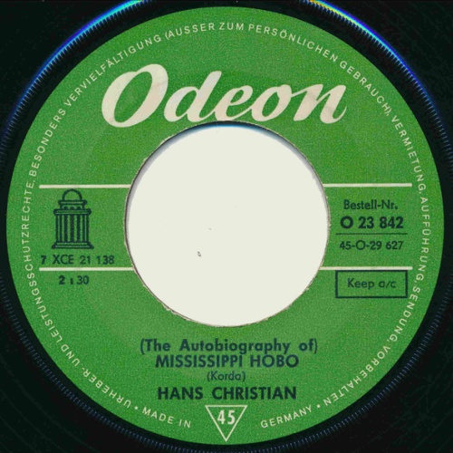 Vinyl / Hans Christian (2) - (The Autobiography Of) Mississippi Hobo