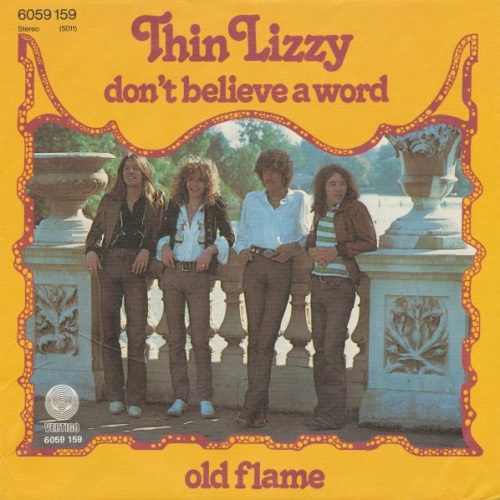 Vinyl / Thin Lizzy - Don't Believe A Word / Old Flame