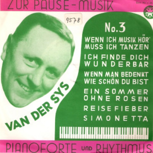 Vinyl / Van Der Sys* - Zur Pause-Musik No. 3