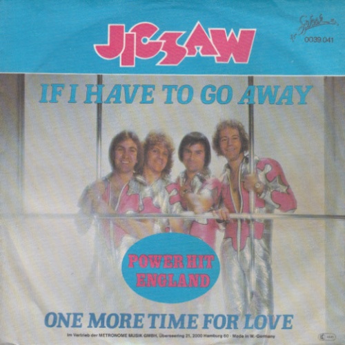 Vinyl / Jigsaw (3) - If I Have To Go Away