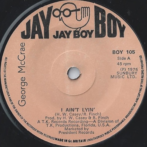 Vinyl / George McCrae - I Ain't Lyin'