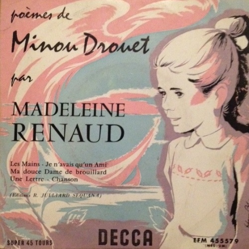 Vinyl / Madeleine Renaud - Poemes De Minou Drouet Dits Par Madeleine Renaud