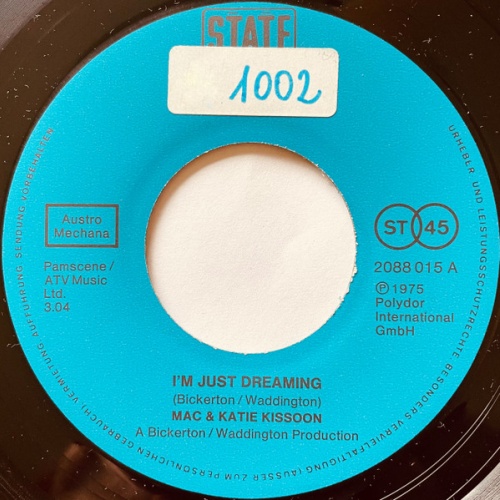 Vinyl / Mac & Katie Kissoon* - I'm Just Dreaming