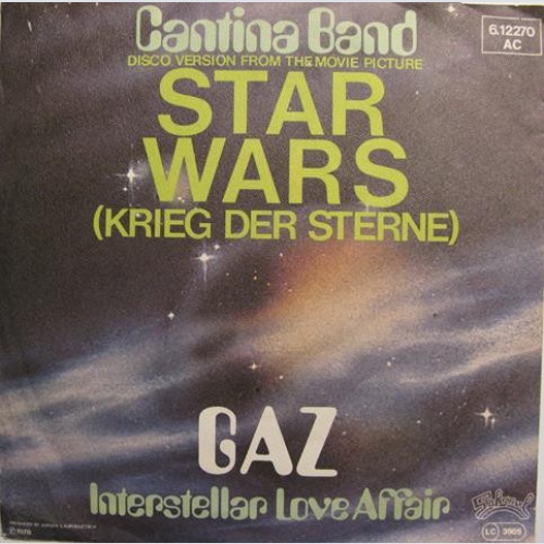 Vinyl / Gaz - Cantina Band / Interstellar Love Affair