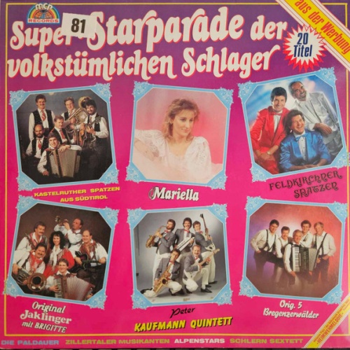 Vinyl / Various - Superstarparade Der Volkstümlichen Schlager