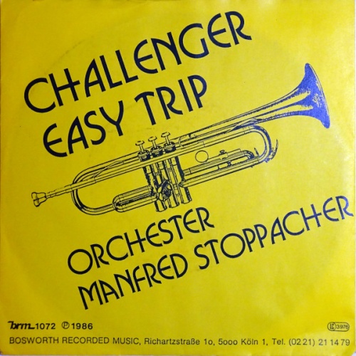 Vinyl / Orchester Manfred Stoppacher - Challenger / Easy Trip