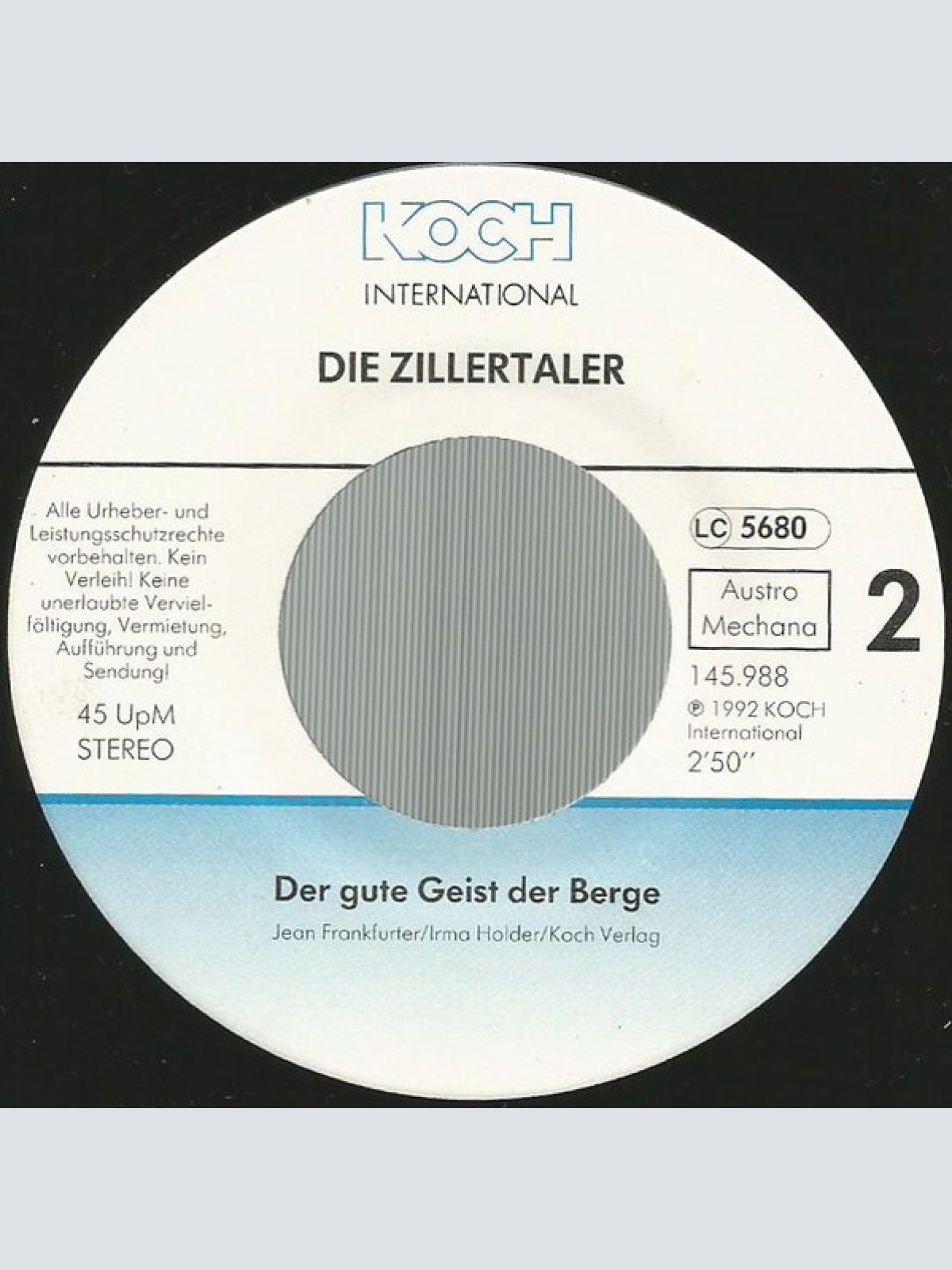 Vinyl / Die Zillertaler / Zillertaler Jodlertrio - Du Bist So A Lieber Kerl