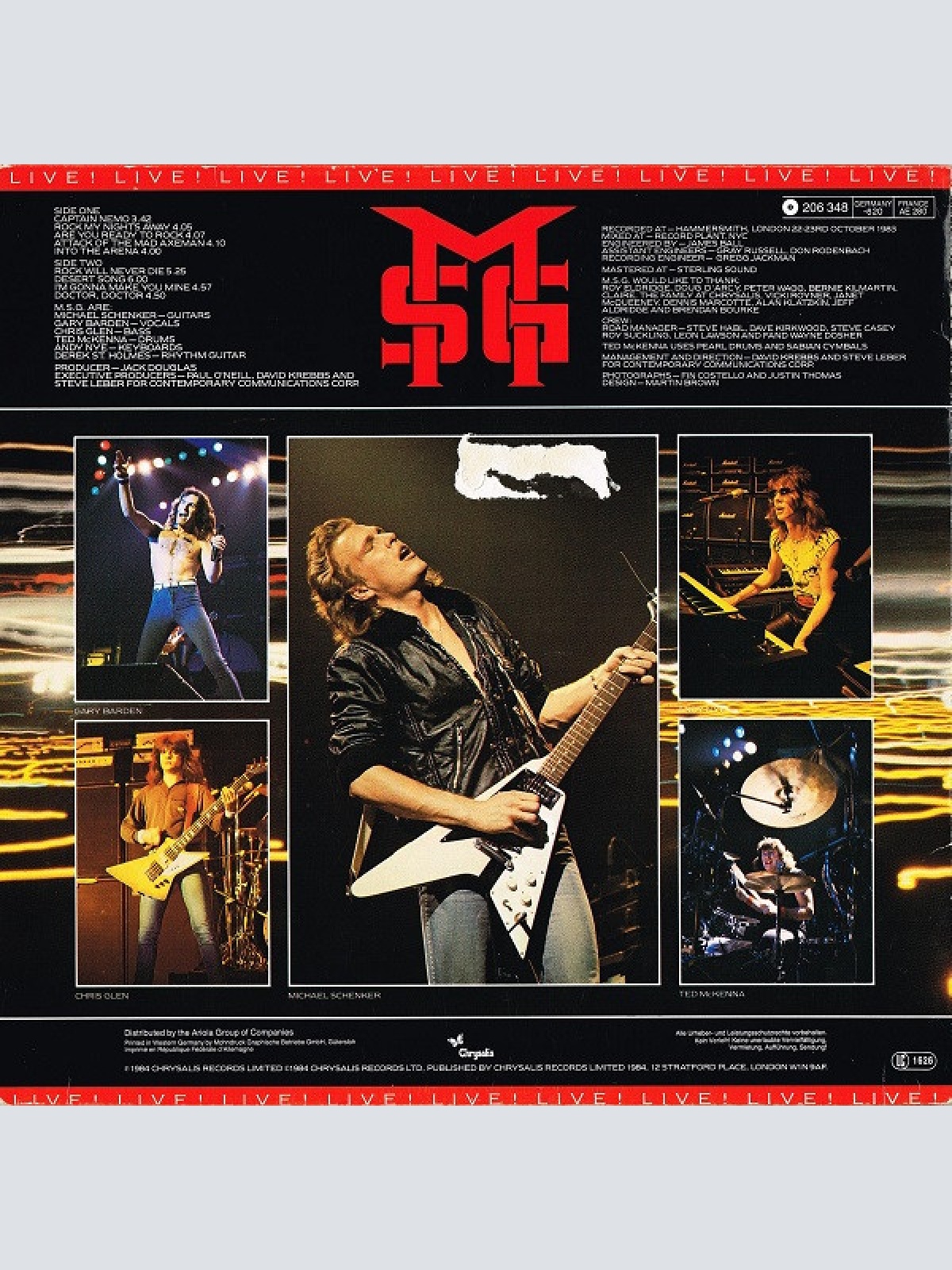 Vinyl / The Michael Schenker Group - Rock Will Never Die