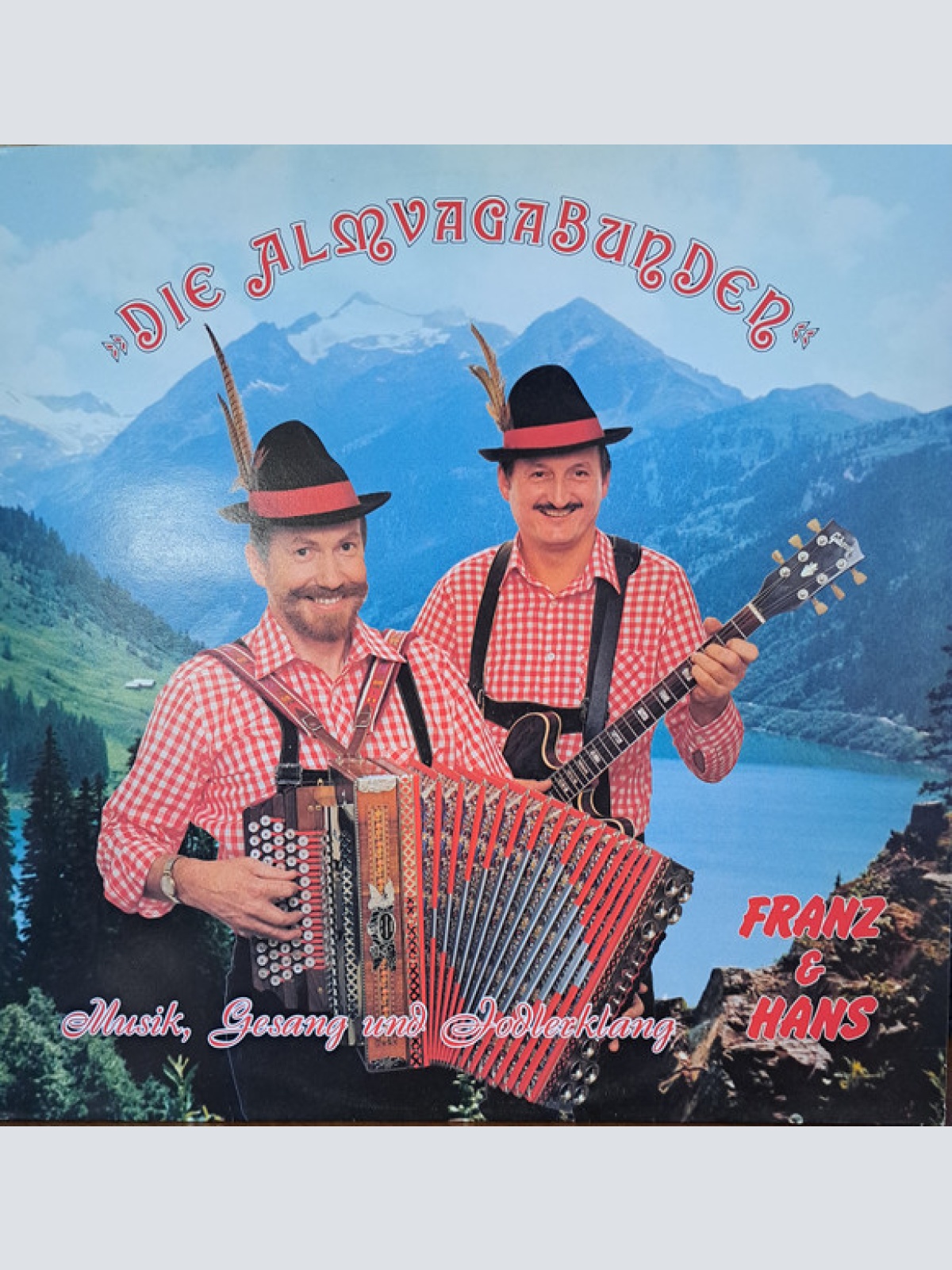 Vinyl / "Die Almvagabunden" Franz & Hans* - Musik, Gesang Und Jodlerklang