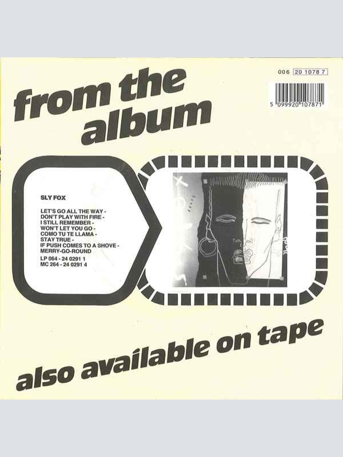 Vinyl / Sly Fox - Let's Go All The Way