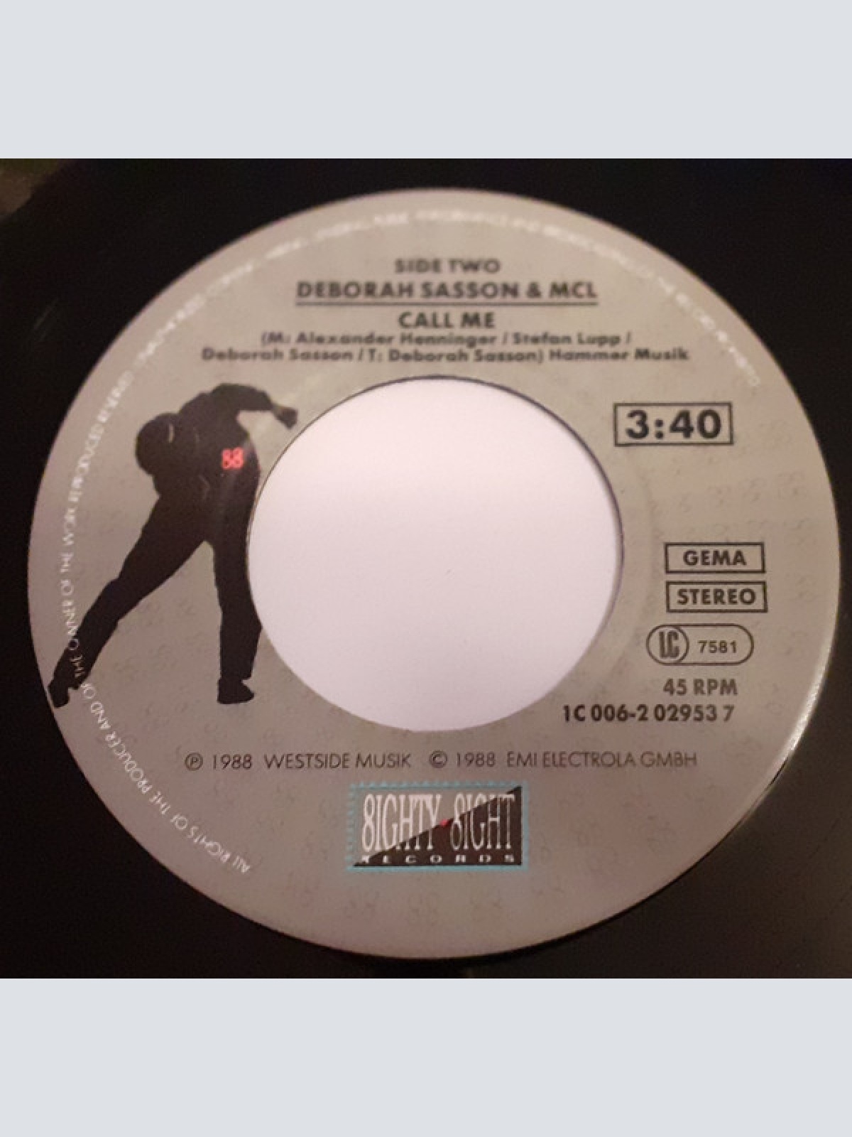 Vinyl / Deborah Sasson & MCL* - (Carmen) Danger In Her Eyes