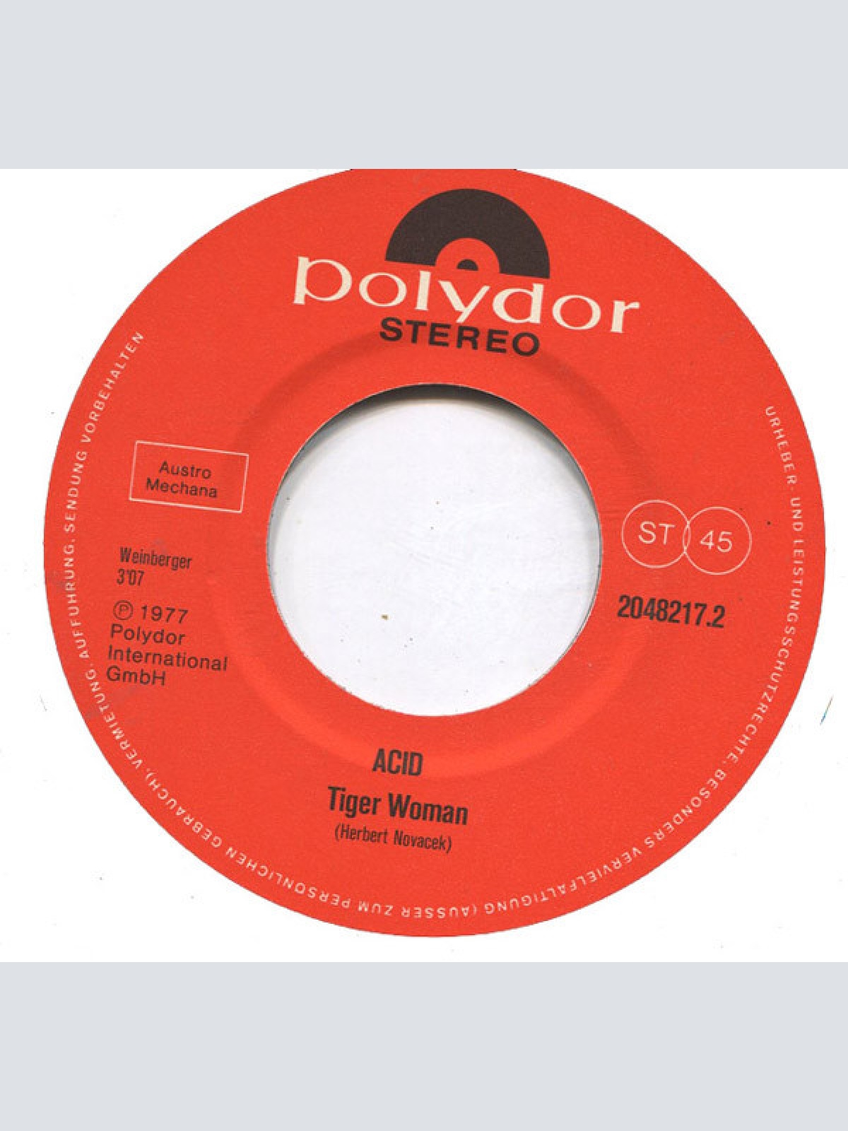 Vinyl / Acid (4) - I Wanna See You Boogie Tonight