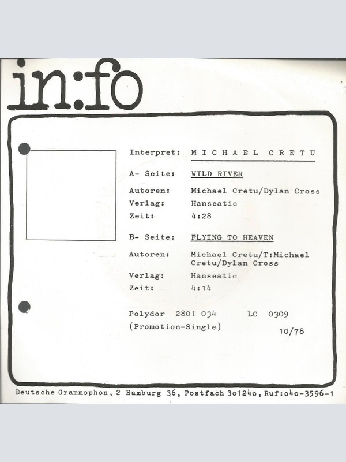 Vinyl / Michael Cretu - Wild River