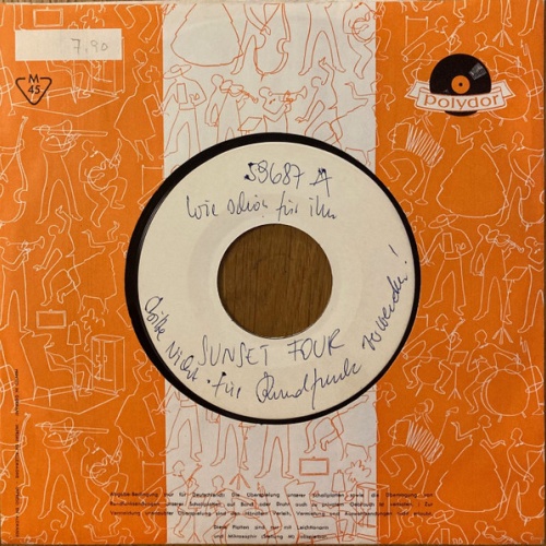 Vinyl / Sunset Four - Wie Schön Für Ihn / Im Abendwind
