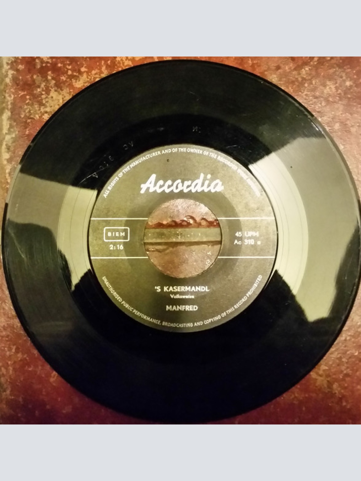 Vinyl / Manfred (14) - 'S Kasermandl