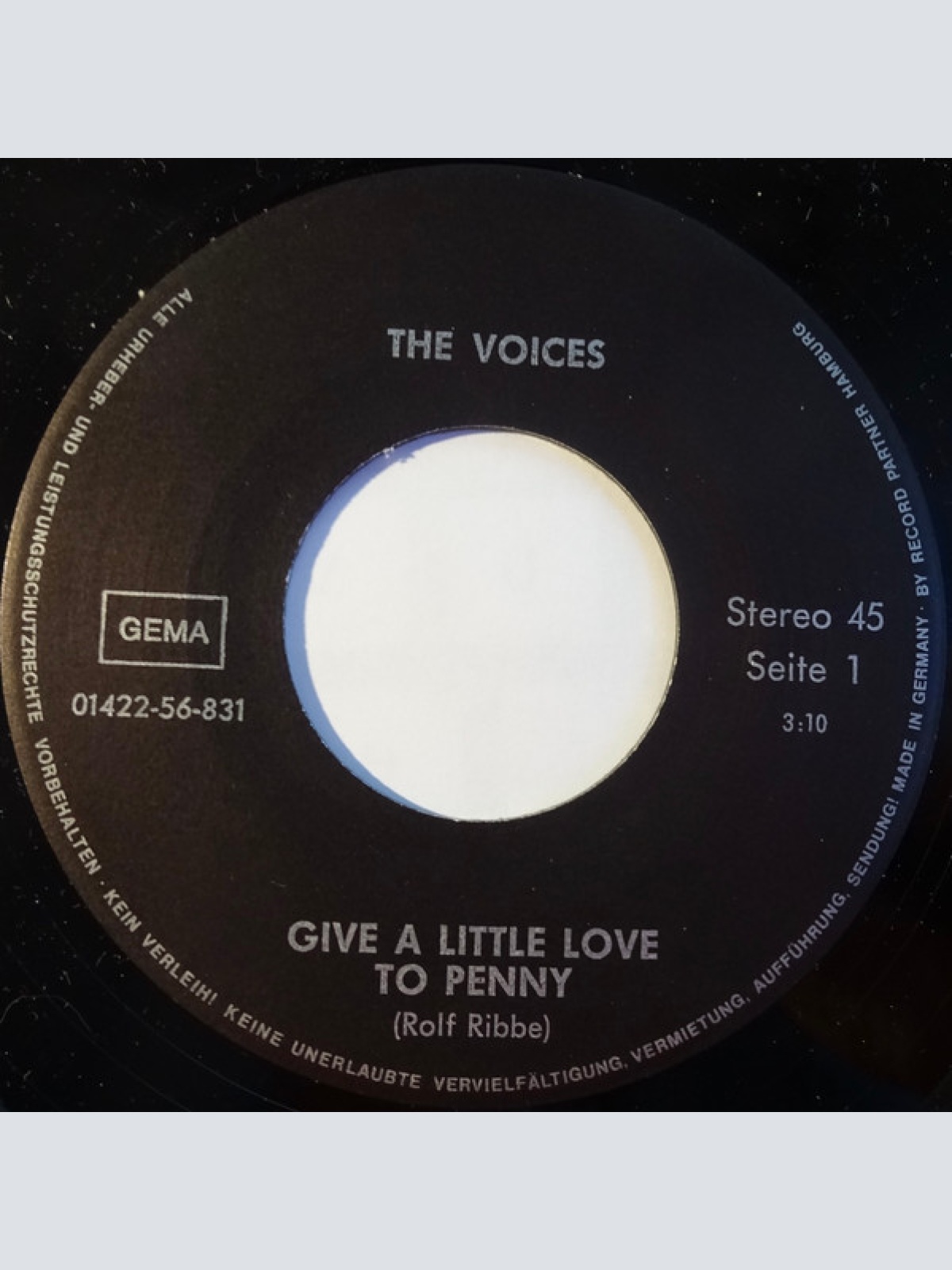Vinyl / The Voices (35) - Give A Little Love To Penny