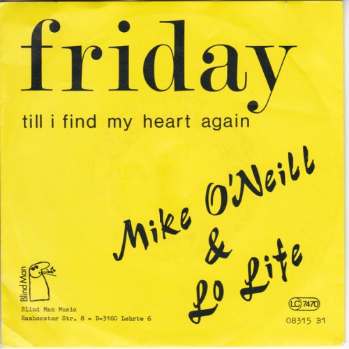 Vinyl / Mike O'Neill & Lo Life* - Friday