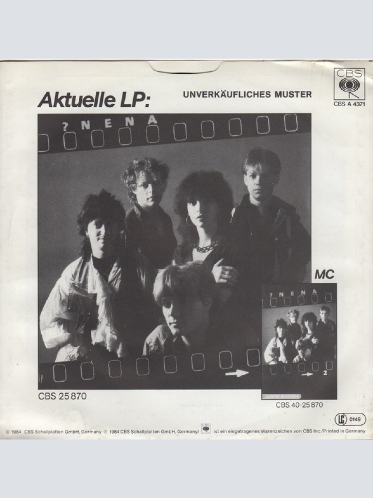 Vinyl / Nena - Lass Mich Dein Pirat Sein