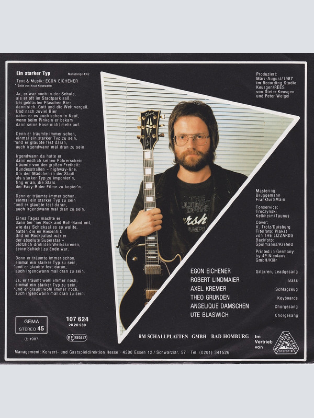 Vinyl / Egon Eichner - Ein Starker Typ