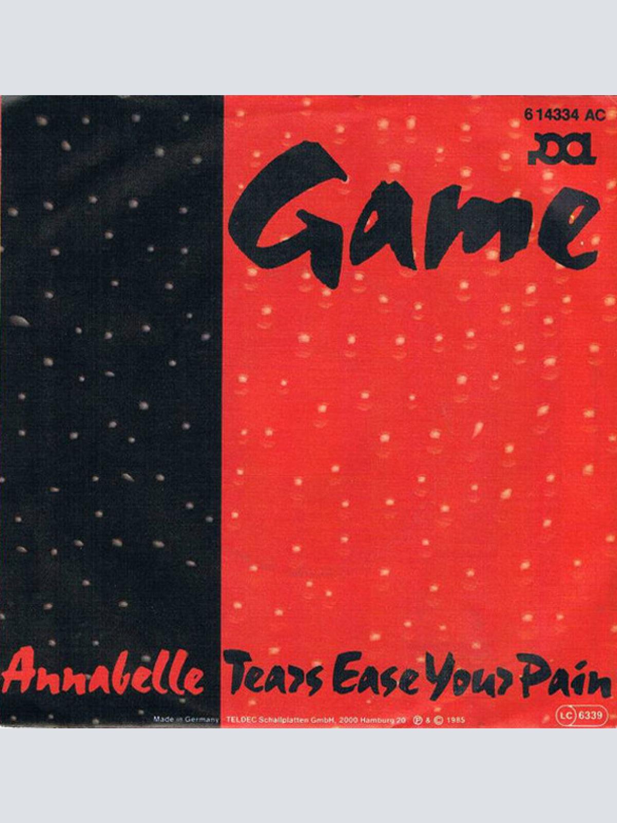 Vinyl / Game (15) - Tears Ease Your Pain