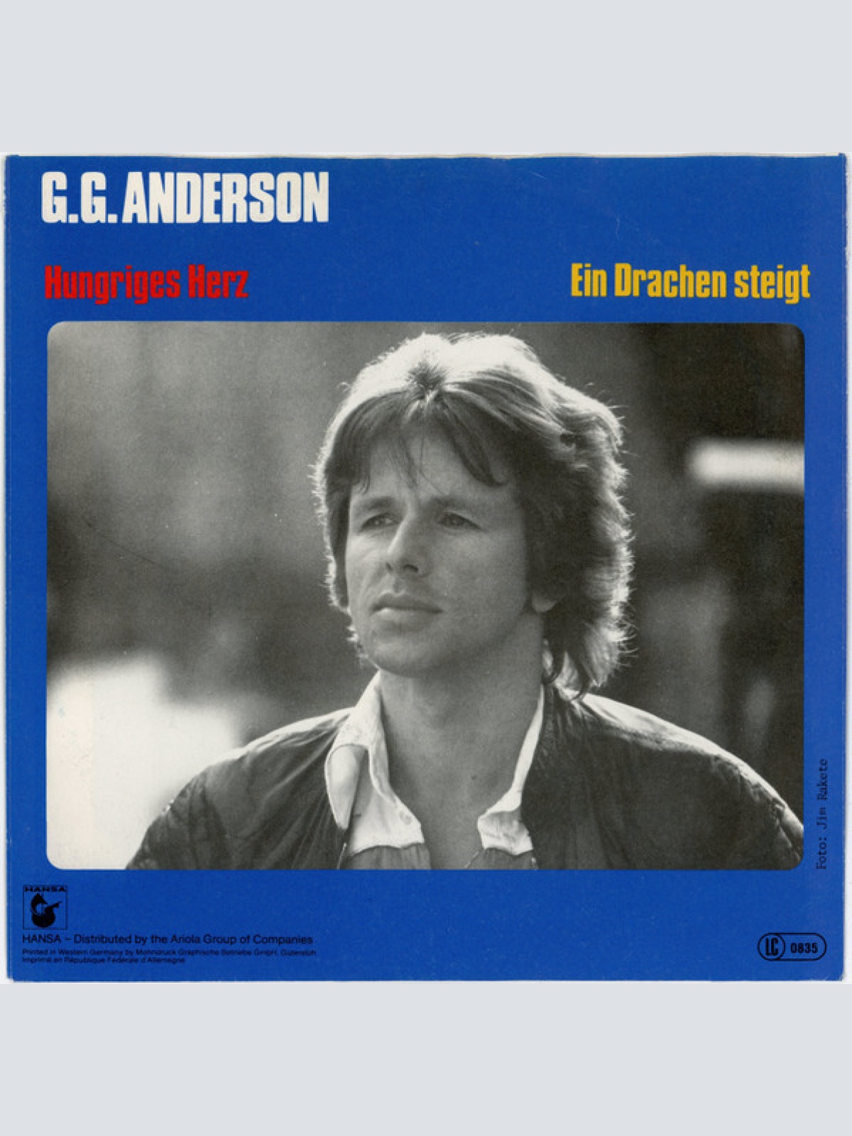 Vinyl / G.G. Anderson - Hungriges Herz