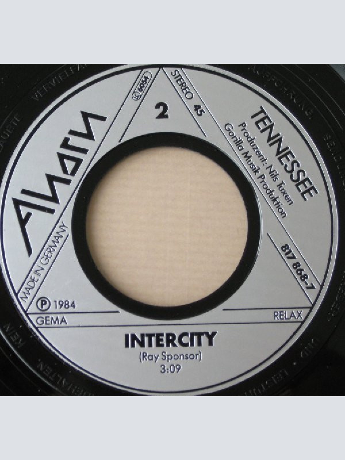 Vinyl / Tennessee (2) - Das Fussball-Lied