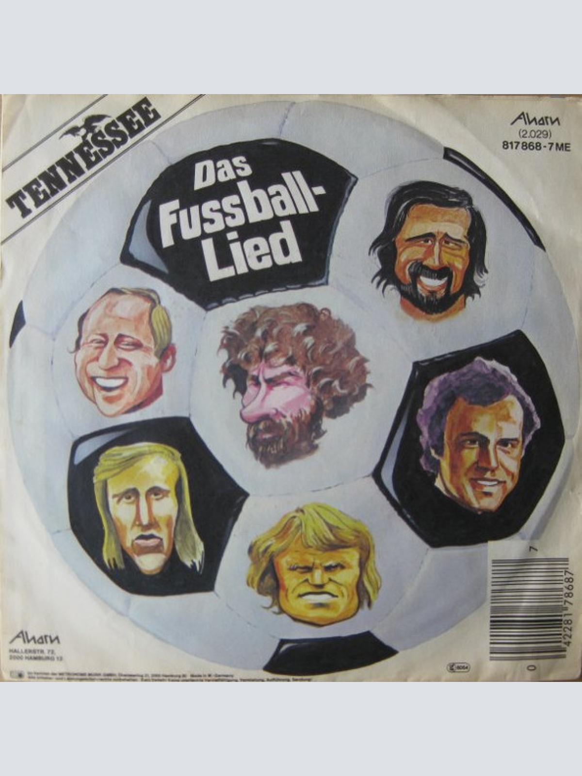 Vinyl / Tennessee (2) - Das Fussball-Lied