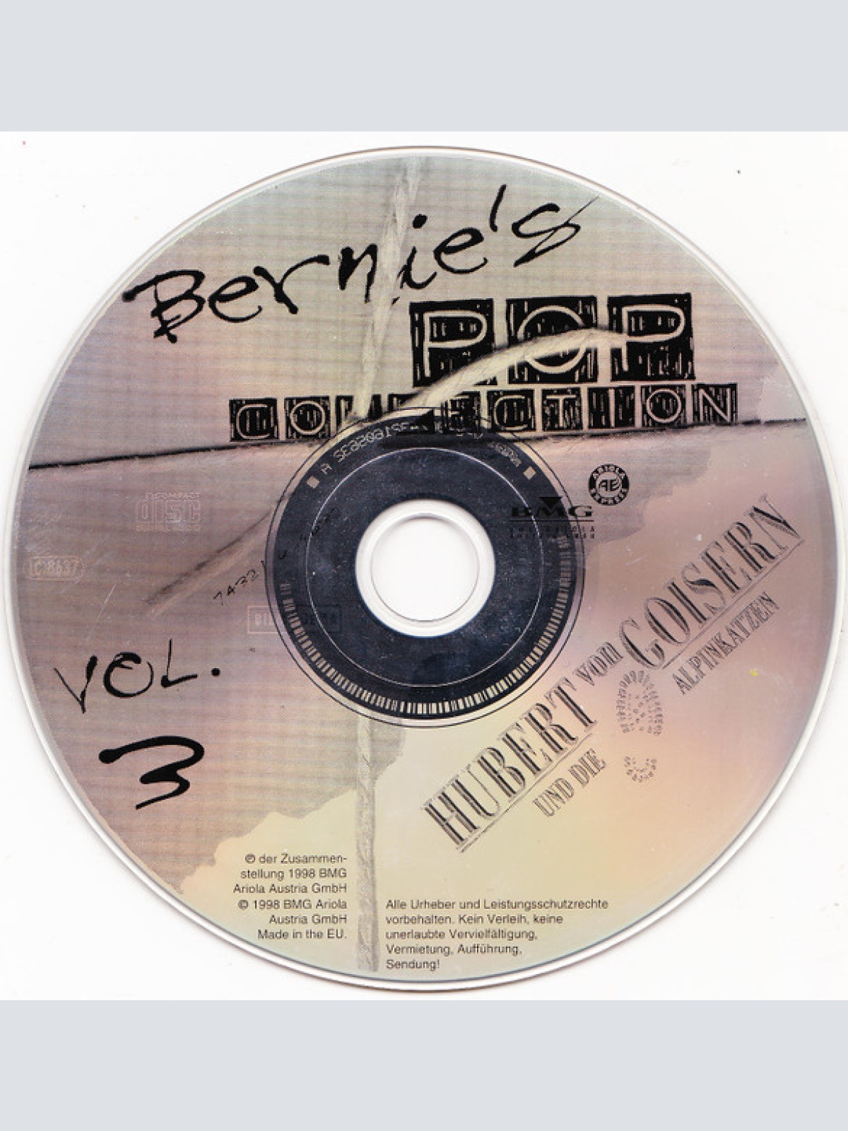 CD / Hubert von Goisern Und Die Alpinkatzen* - Bernie's Pop Collection