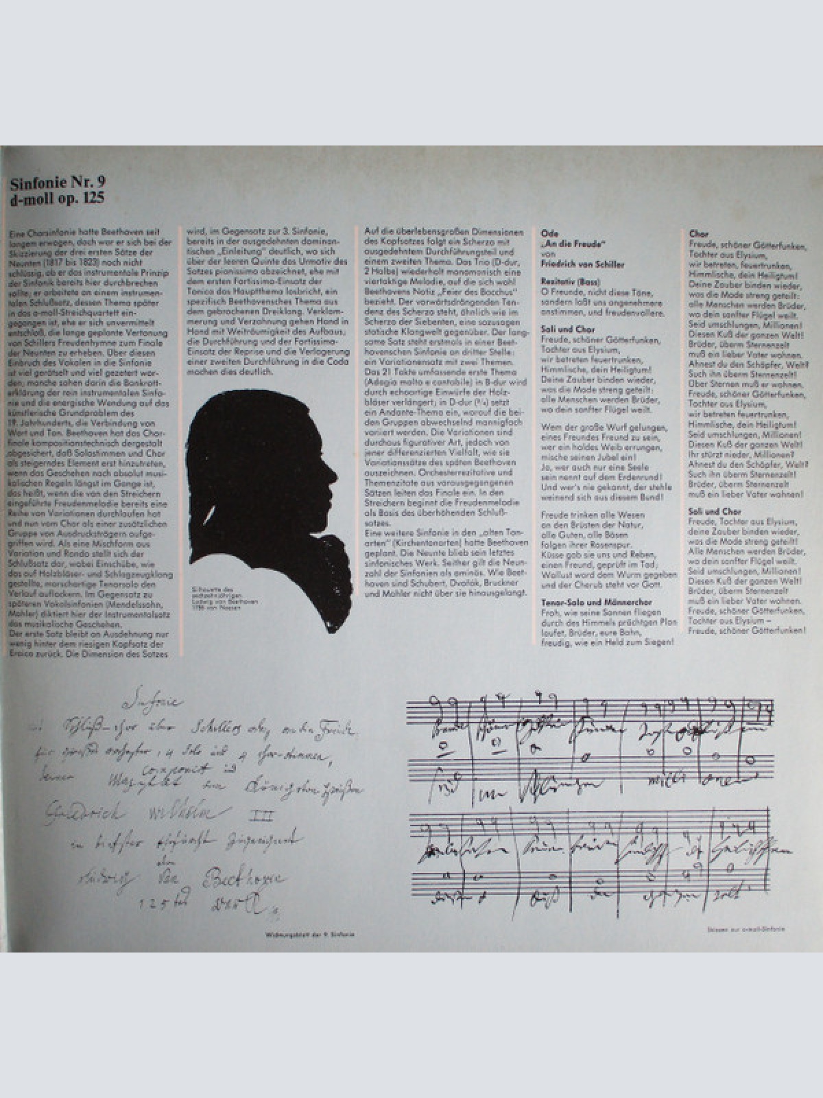 Vinyl / Ludwig Van Beethoven, Philharmonischer Chor München, Münchner Motetten-Chor*, Münchner Philharmoniker - Sinfonie Nr. 8 F-dur Op. 93 Sinfonie Nr. 9 D-moll Op. 125