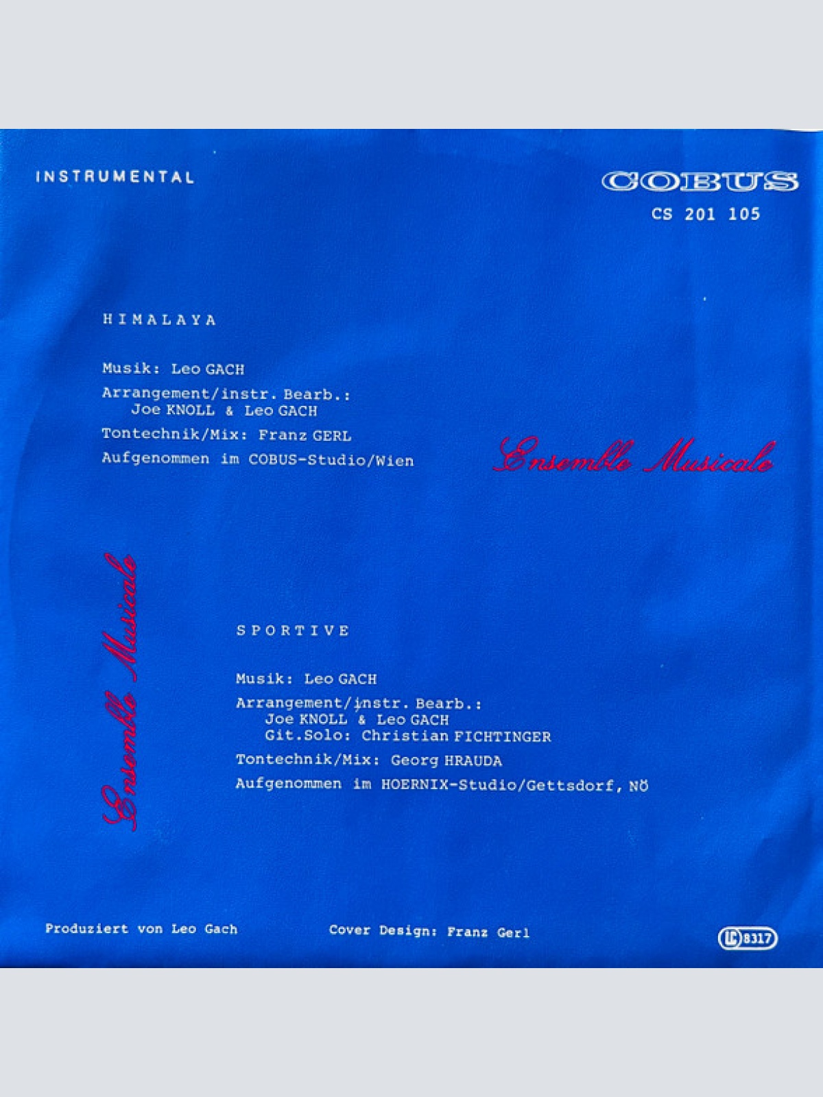 Vinyl / Ensemble Musicale - Himalaya