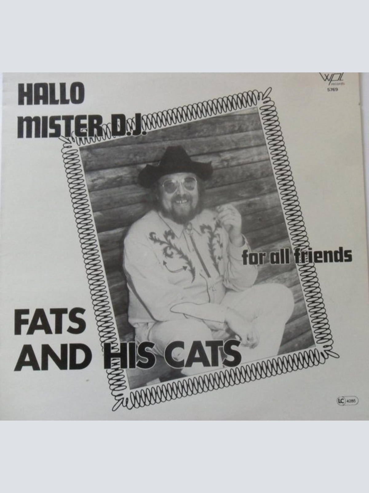 Vinyl / Fats And His Cats - Hallo Mister D.J.