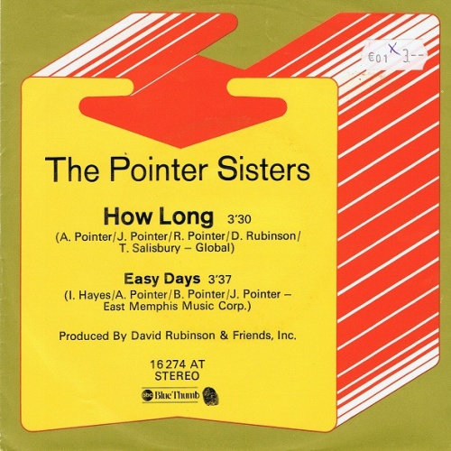 Vinyl / Pointer Sisters - How Long (Betcha' Got A Chick On The Side)