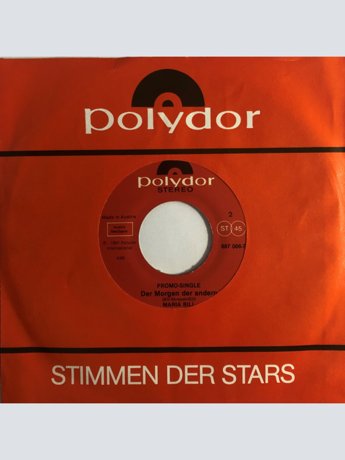 Vinyl / Maria Bill - Ich Tu Das