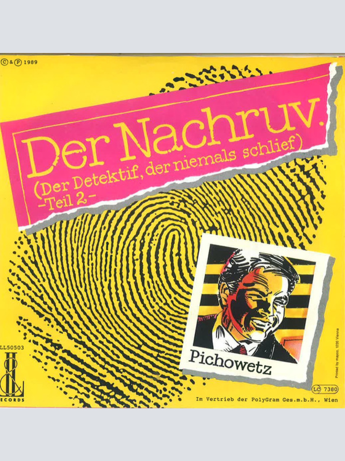 Vinyl / Pichowetz* - Der Detektif, Der Niemals Schlief