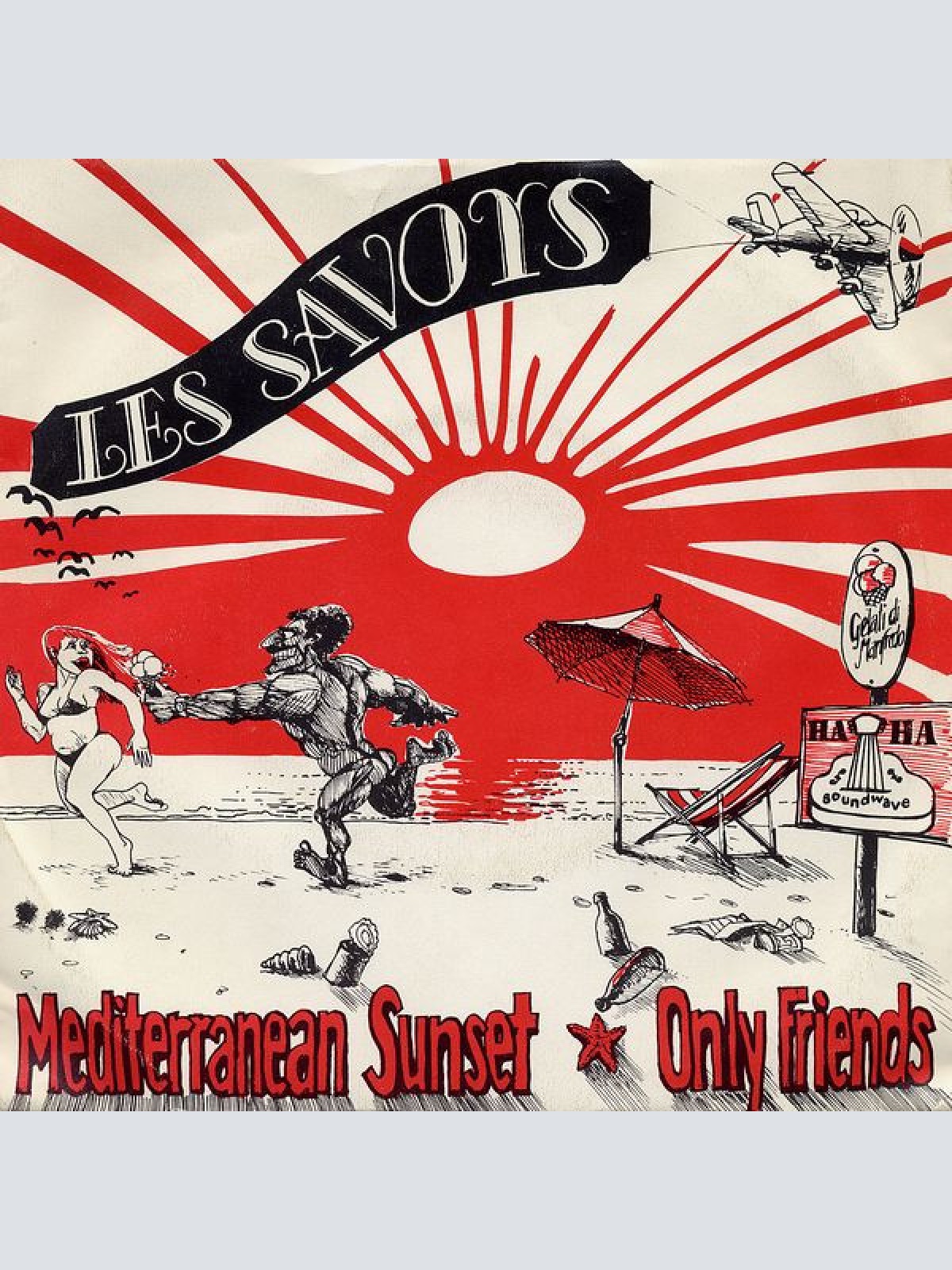 Vinyl / Les Savoys - Mediterranean Sunset / Only Friends