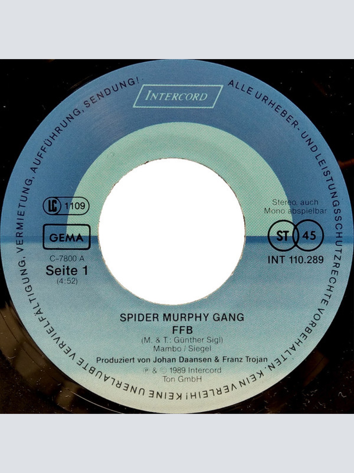 Vinyl / Spider Murphy Gang - FFB