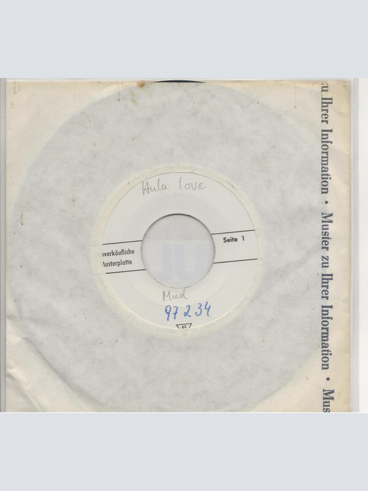 Vinyl / Mud - Hula Love