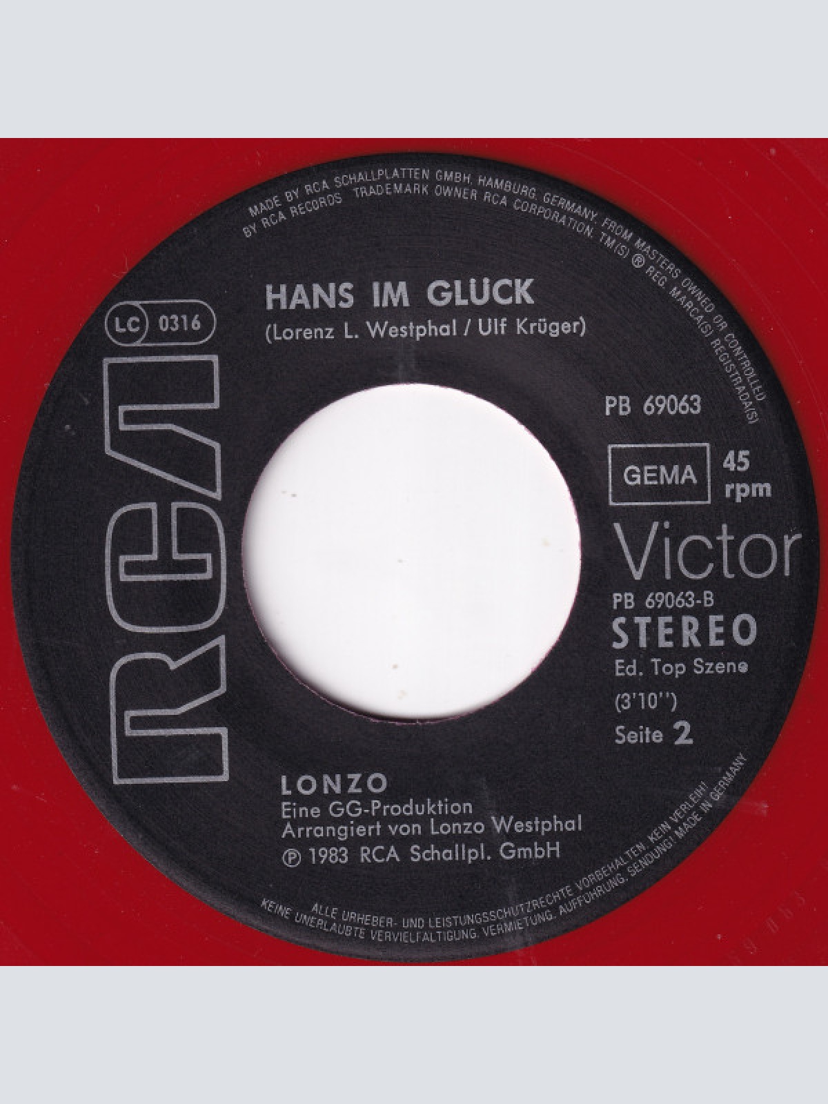 Vinyl / Lonzo* - Die Bremer Stadtmusikanten