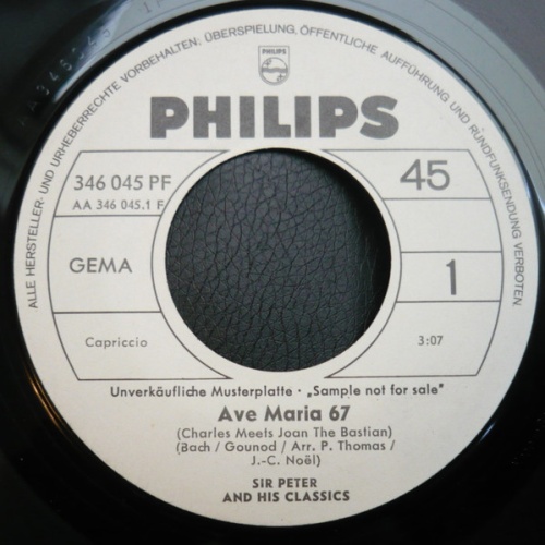 Vinyl / Sir Peter And His Classics* - Ave Maria 67