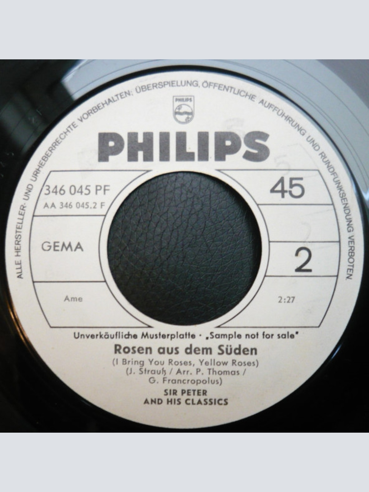 Vinyl / Sir Peter And His Classics* - Ave Maria 67