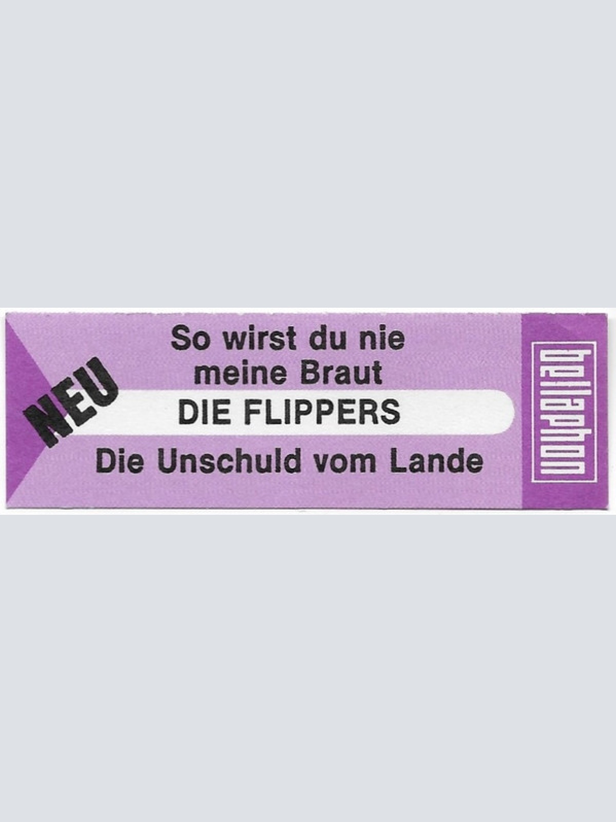 Vinyl / Die Flippers - So Wirst Du Nie Meine Braut