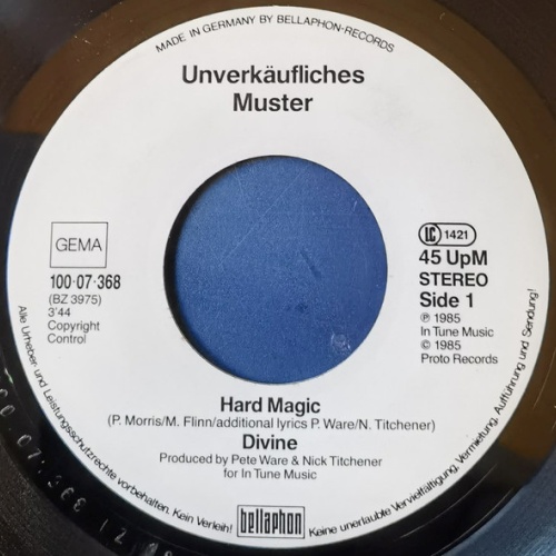 Vinyl / Divine - Hard Magic