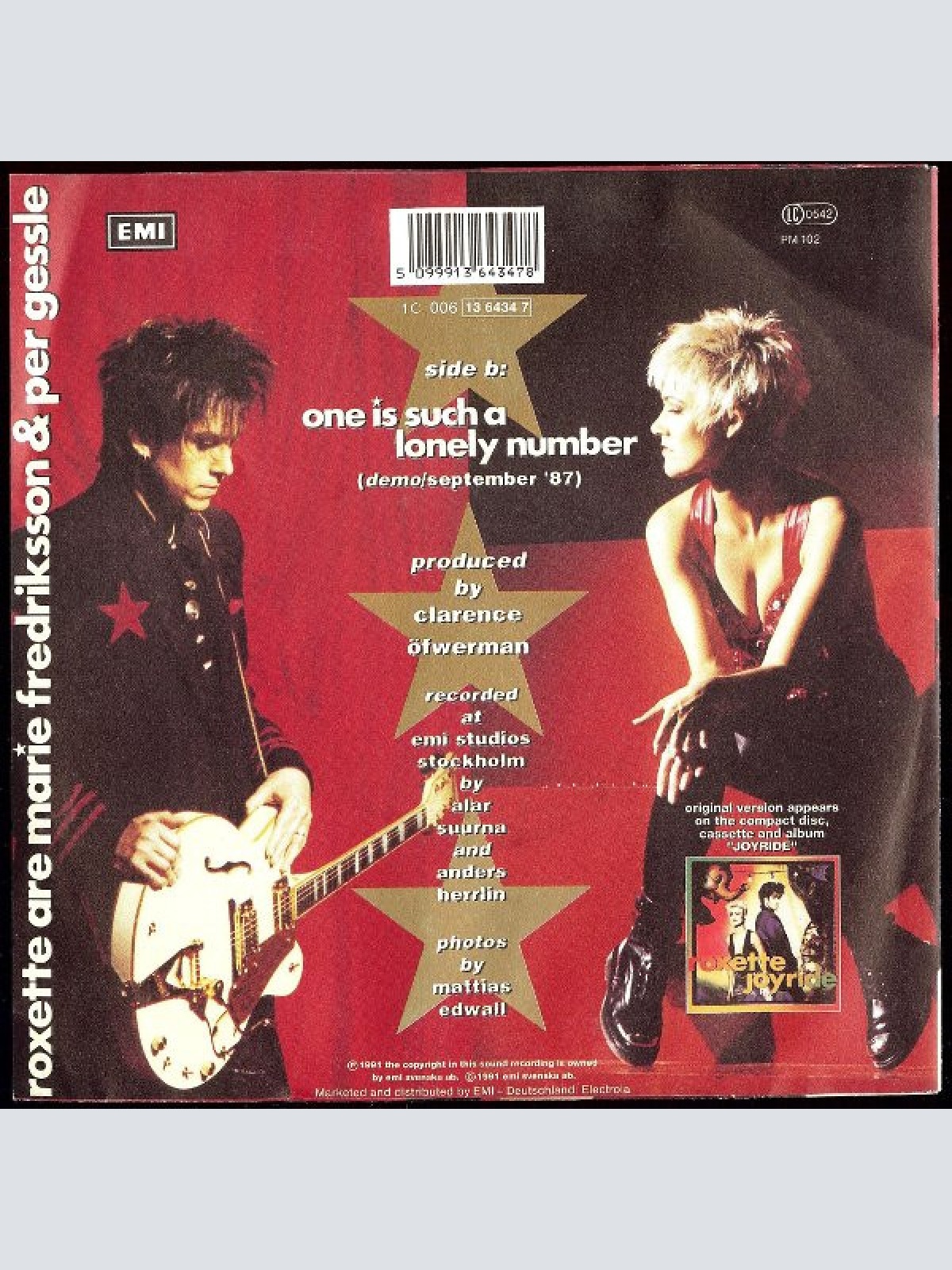 Vinyl / Roxette - The Big L.